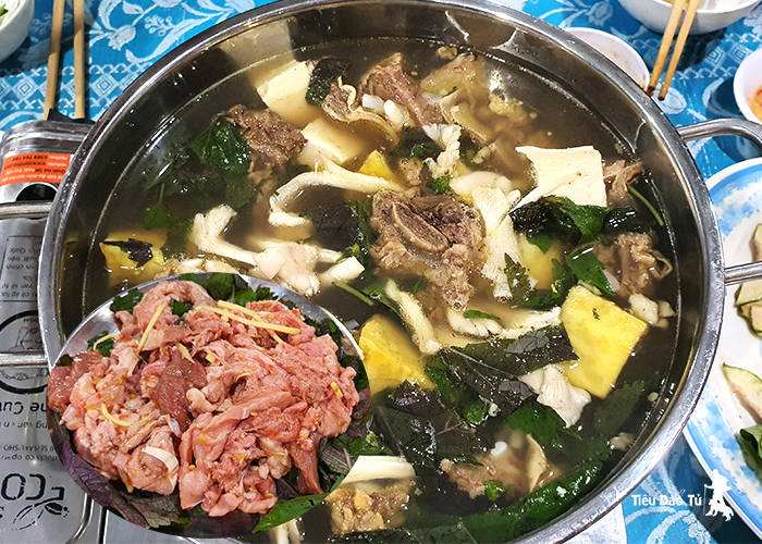 Đặc sản Bê thui Tùng xèo phố núi