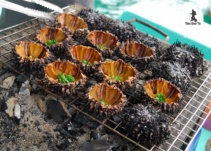 Nhum nướng mỡ hành ngon bá cháy