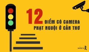 12 điểm lắp camera phạt nguội ở Cần Thơ