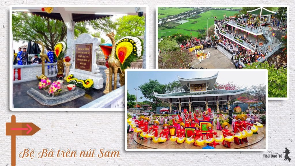 Du lịch núi Sam Châu Đốc - khám phá các địa điểm du lịch tâm linh nổi tiếng nhất miền tây 6 Bệ bà trên đỉnh núi Sam