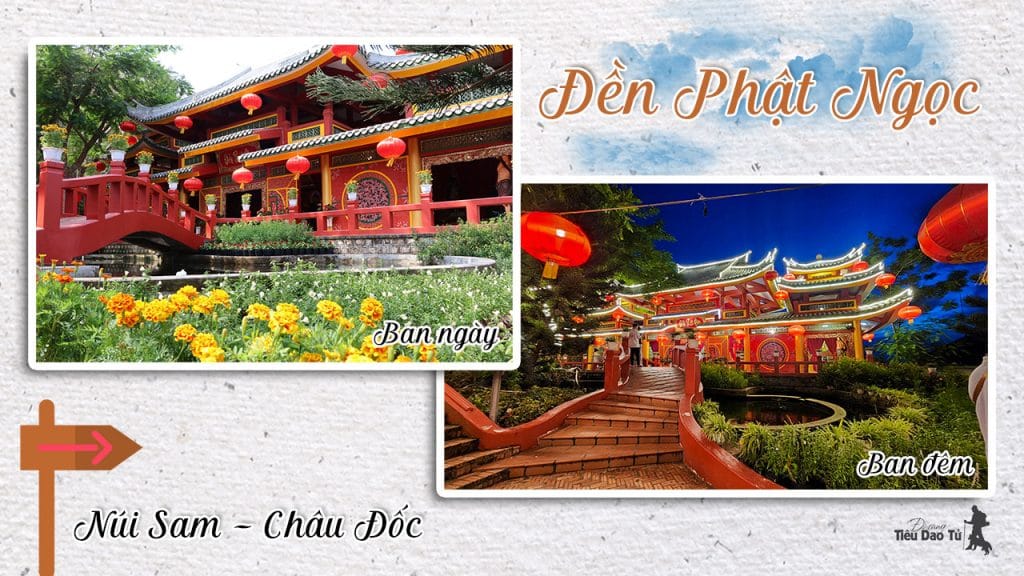Du lịch núi Sam Châu Đốc - khám phá các địa điểm du lịch tâm linh nổi tiếng nhất miền tây 4 Đền Phật Ngọc trên núi Sam Châu Đốc