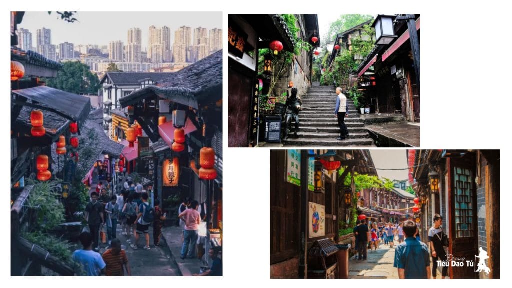 Mê Mẩn Phố Cổ Từ Khí Khẩu Trùng Khánh: Nét Đẹp Cổ Kính & Bình Yên 4 Không gian cổ kính và đậm chất Trung Hoa của con phố cổ ở Từ Khí Khẩu