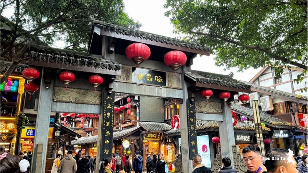 Mê Mẩn Phố Cổ Từ Khí Khẩu Trùng Khánh: Nét Đẹp Cổ Kính & Bình Yên 6 Cổng vòm Hoàng Giác Bình - cổng vào phố cổ Từ Khí Khẩu